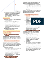 Qualitativ Researc Proces: Characteristics