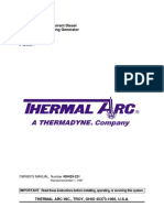 Manual de Motosoldadora THERMAL ARC