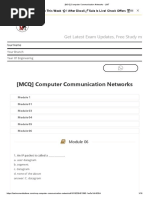 (MCQ) Computer Communication Networks - LMT6