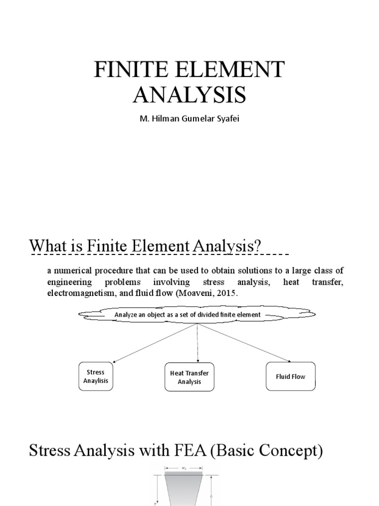 Fini Element Analysis | PDF