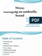 Nivea: Managing An Umbrella Brand