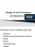Design of Steel Structures - Introduction