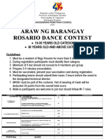 Araw NG Barangay Rosario Dance Contest