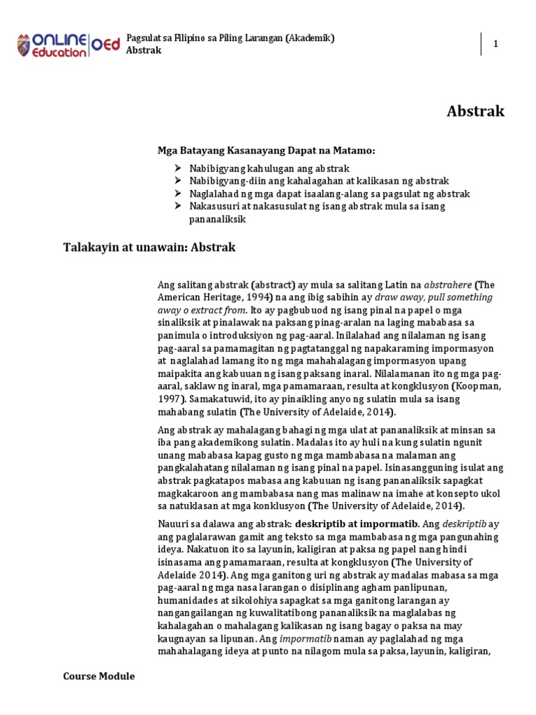 WEEK 004 Abstrak | PDF