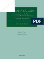 Eileen Denza - Diplomatic Law - Commentary On The Vienna Convention On Diplomatic Relations-Oxford University Press, USA (2016)