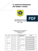 Jadwal Kegiatan Keagamaan - Ok