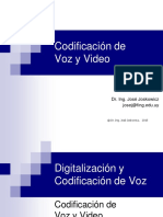 Codificacion de Voz y Video (Presentacion)