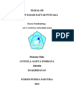 Makalah Konsep Dasar Daftar Pustaka