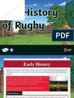 Early History of Rugby Union