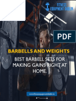 Barbells and Weights: Best Barbell Sets For Making Gains Right at Home