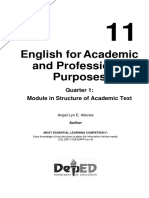 English For Academic and Prof Purposes Week 2