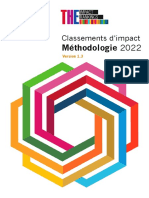 The Impact Rankings METHODOLOGY 2022 (French)