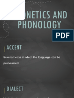 Introduction To Phonetics and Phonology