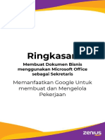 Membuat Dokumen Bisnis Menggunakan Google Docs