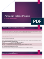 Persiapan Sidang Prahipti (10 Kasus)