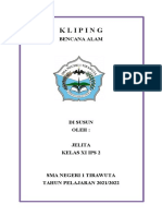 Kliping Bencana Alam Jelita