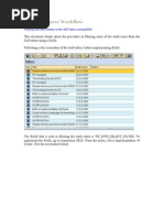 SAP Business Workflow Using BADI