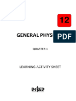 General Physics 1 Quarter 1