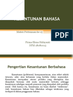 Kesantunan Berbahasa