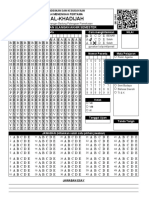 Format Folio f4 LJK Pilihan Ganda Dan Essay