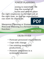 Manpower Planning