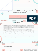 Auni Rahmatika (102014153014) - Ulfa Al Uluf (102014153015) - Obesity in Elderly