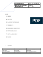 SGC-IDM-PRO-011 Selección y Evaluación de Proveedores