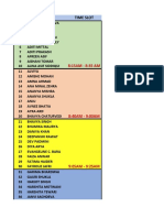 11 A Interaction Timings 5 June