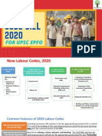 New Labour Code Bill, 2020 Part-1