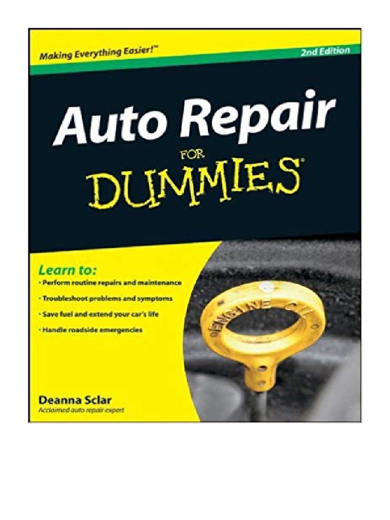 (076459902X) (9780764599026) Auto Repair For DummiesPaperback PDF