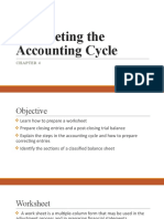 Completing The Accounting Cycle.