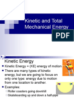 Kinetic Total Mechanical Energy