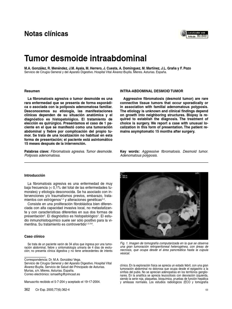 tumor-desmoide-intraabdominal-notas-cl-nicas-pdf-medicina-clinica