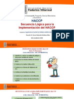 Haccp Secuencia Logica para Su Implementación