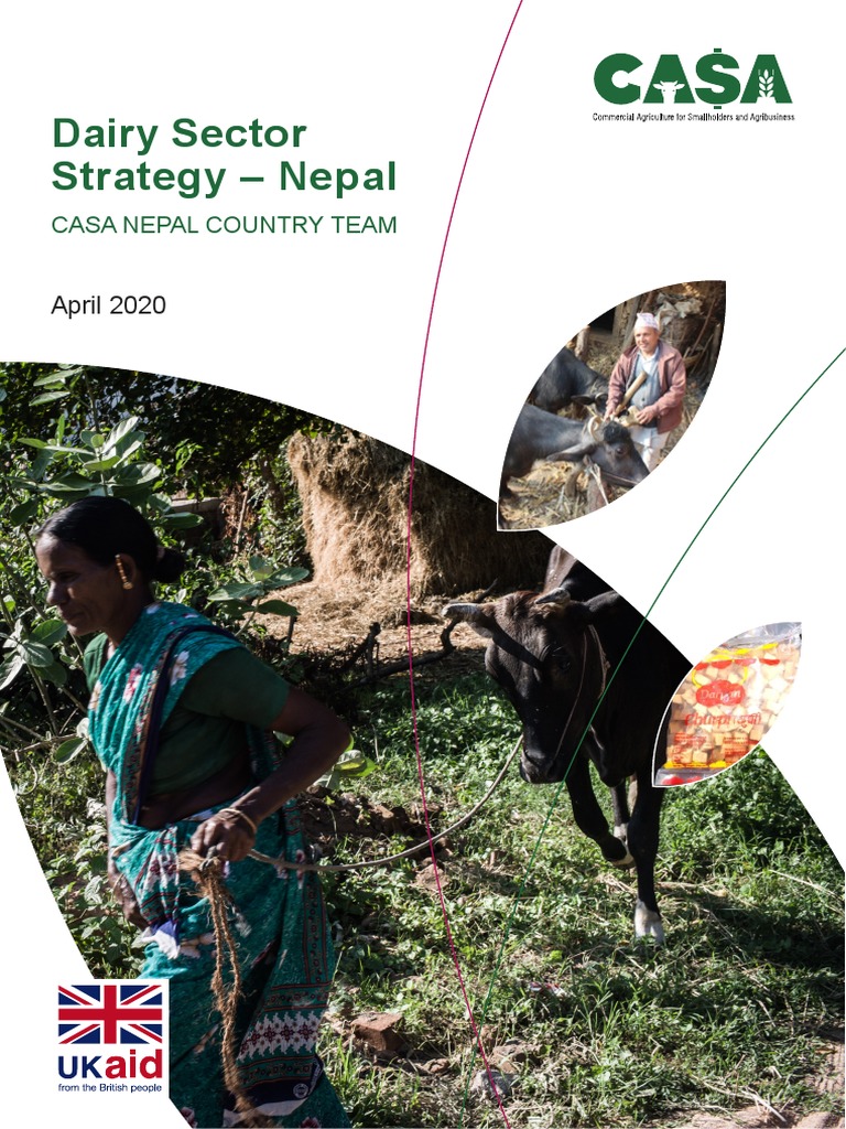 Dairy Sector Strategy - Nepal: April 2020 | PDF | Dairy | Milk