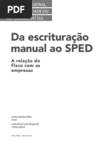 Da escrituração Manual ao SPED