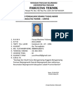 Form Peserta Sidang Draft Mahasiswa - 055114009