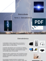 Aula 9° Ano Semana 22 Eletricidade Parte 2 Eletrodinâmica