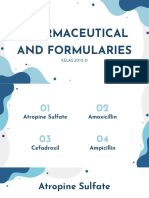 PHARMACEUTICAL AND FORMULARIES_2019 D