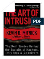 The Art of Intrusion: The Real Stories Behind The Exploits of Hackers, Intruders and Deceivers - Kevin D. Mitnick