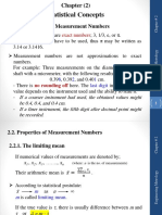 CH 2 - Statistical Concepts