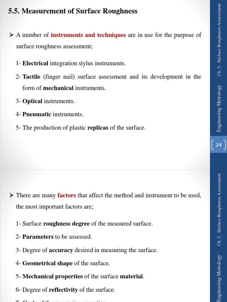 Stylus Materials for Surface Indicators | PDF | Surface Roughness ...