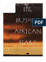 Bill Bryson's African Diary - Bill Bryson