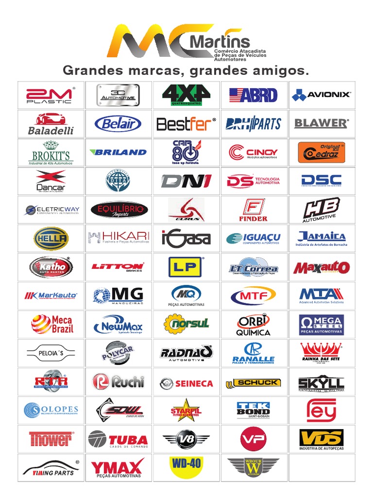 Catalogo MC Martins | PDF | Veículos | Veículo motorizado