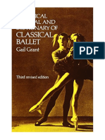 Technical Manual and Dictionary of Classical Ballet (Dover Books On Dance) - Gail Grant