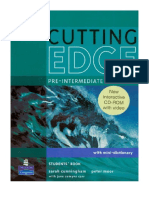 New Cutting Edge Pre-Intermediate Students Book and CD-Rom Pack - Sarah Cunningham