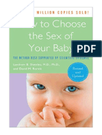 How To Choose The Sex of Your Baby: Fully Revised and Updated - Landrum B. Shettles