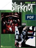 Slipknot - Best of (Transcribed Scores)