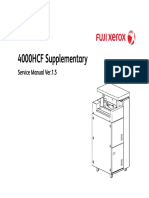 4000HCF Supplementary: Service Manual Ver.1.5
