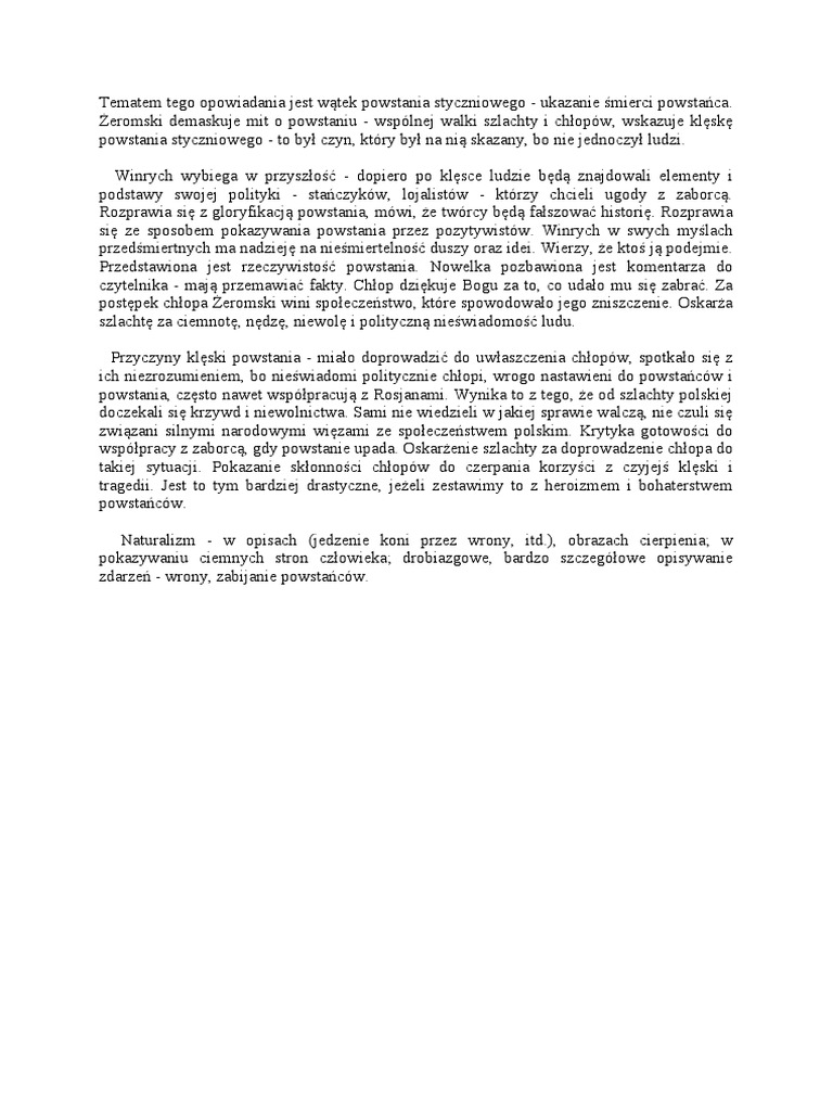 Streszczenie Rozdziobią Nas Kruki I Wrony